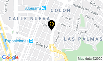 Mapa de Afinamos en Medellín