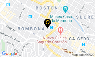 Mapa de Afuror en Medellín
