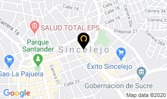 Mapa de Aga-Fano S.A. en Sincelejo