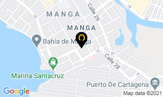 Mapa de Agámez & Silgado Ltda. en Cartagena