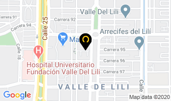 Mapa de Agecia P&m Creativos en Cali