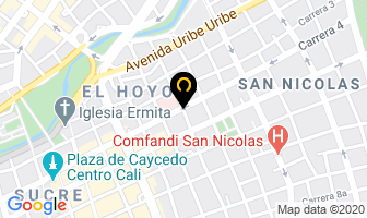 Mapa de Agencia Alta Publicidad en Cali