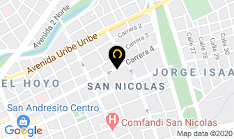 Mapa de Agencia Cauchosol De Occidente S.a. en Cali