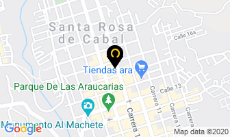 Mapa de Agencia De Maderas El Roble en Santa Rosa de Cabal