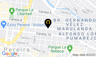 Mapa de Agencia De Materiales El Cafetal en Pereira