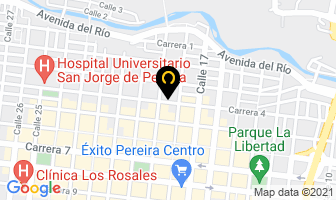 Mapa de Agencia De Materiales Surti Obras en Pereira