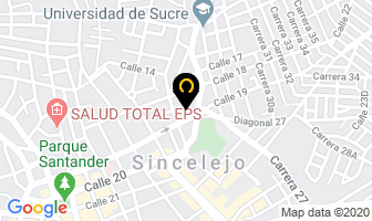 Mapa de Agencia Dizain en Sincelejo