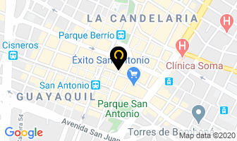 Mapa de Agencia Inmobiliaria Prosperar en Medellín