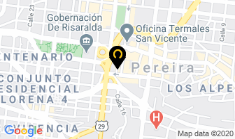 Mapa de Agencia Lavaseco Superior en Pereira