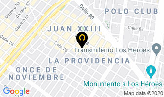 Mapa de Agencia Palmera Junior en Bogotá D.C