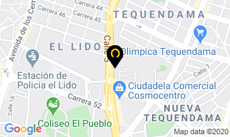 Mapa de Agencia Pentacrom en Cali