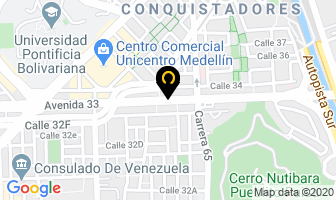 Mapa de Agencia Polarisol en Medellín