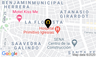 Mapa de Agencia Red-indurep en Cali