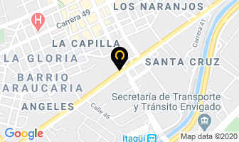 Mapa de Agenciauto S.a. en Itaguí