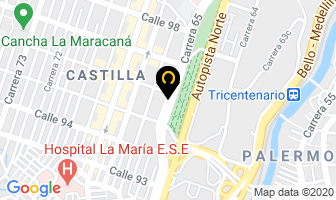 Mapa de Agendas & Más en Medellín