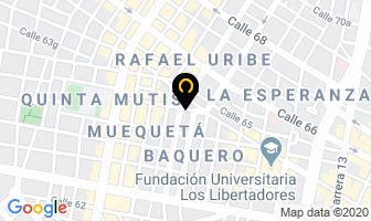Mapa de Agendas Ecologicas en Bogotá D.C