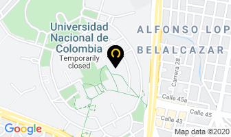 Mapa de Agente Comercial Colmundo Viajes en Bogotá D.C