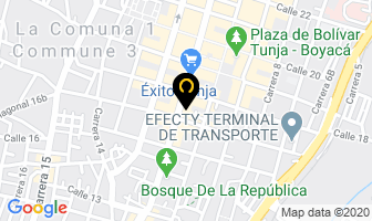 Mapa de Agente De Seguros B&b en Tunja