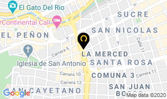 Mapa de Agente Naranja en Cali