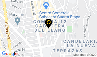 Mapa de Agentes Inmobiliarios en Bucaramanga