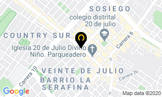 Mapa de Agentes Vendedores en Bogotá D.C