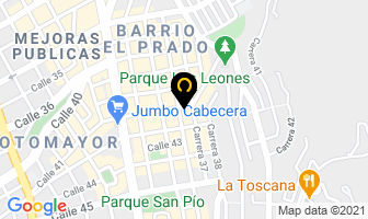 Mapa de Agil Llaves en Bucaramanga