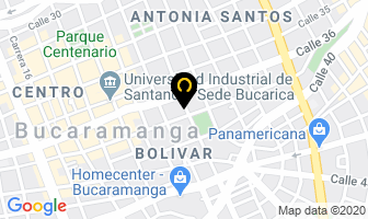 Mapa de Ágilcrédito en Bucaramanga