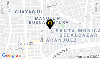 Mapa de A.g.n. Electrónica en Cali