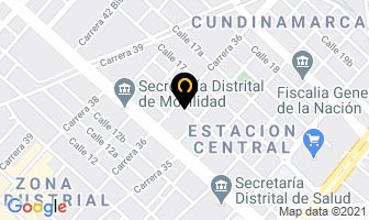 Mapa de A.g.p De Colombia S.a. en Bogotá D.C