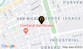 Mapa de Agraf Industrial en Cali