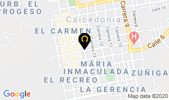 Mapa de Agregados Exito en Caicedonia