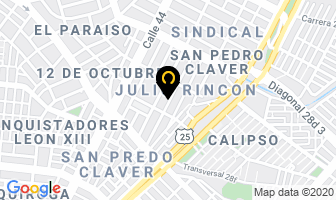 Mapa de Agregados J.a.g. en Cali