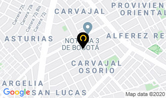 Mapa de Agro Car Ltda en Bogotá D.C