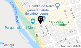 Mapa de Agro Ganadera El Baché en Neiva