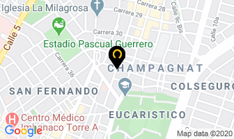 Mapa de Agro Plast Ltda. en Cali