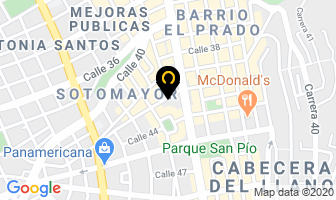 Mapa de Agro Urbina en Bucaramanga