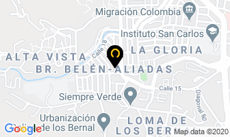 Mapa de Agroaguas Ltda. en Medellín