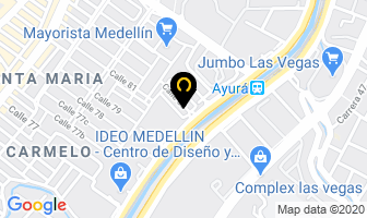 Mapa de Agroalimentos Medellin en Itaguí