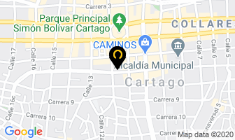 Mapa de Agrobolsas Del Valle en Cartago