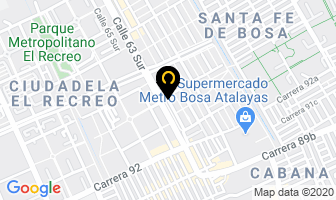 Mapa de Agroboxer¨s en Bogotá D.C