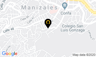 Mapa de Agrocaldas Ltda. en Manizales