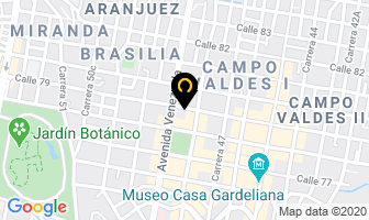 Mapa de Agrocomercial Cagir en Medellín