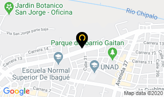 Mapa de Agrocomercial Horizontes en Ibagué