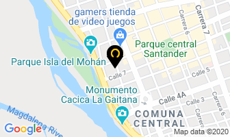 Mapa de Agrocosur en Neiva