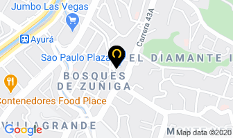 Mapa de Agrodelta E.u en Medellín