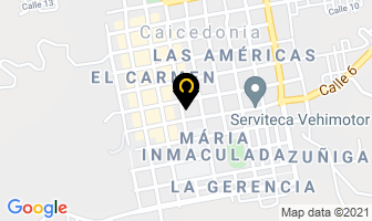 Mapa de Agrofertilizantes Ltda. en Caicedonia
