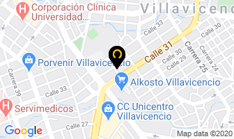 Mapa de Agrofiltros en Villavicencio