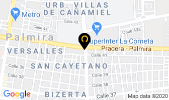 Mapa de Agrofinca en Palmira