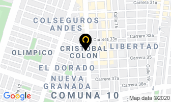 Mapa de Agrofruver Del Valle Autoservicio en Cali