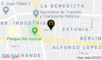Mapa de Agrofundición Vásquez en Palmira